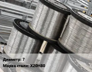 Нихромовая проволока для выжигателя 7 Марка: Х20Н80